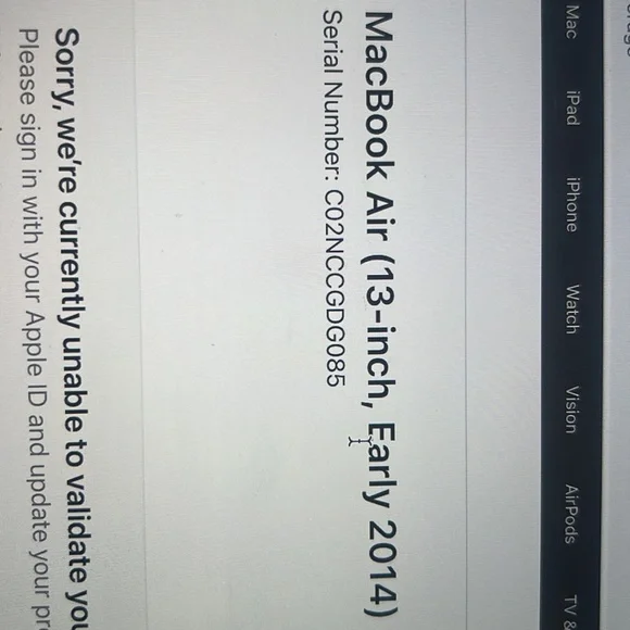 MACBOOK AIR - Picture 7 of 7